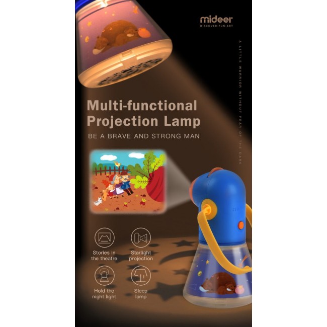Mideer - Projektor i noćno svetlo