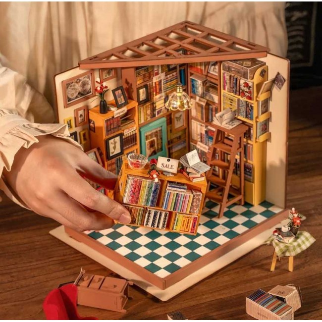 Robotime - Sam's Study Library, 3D slagalica Robotime - Sam's Study Library, 3D slagalica