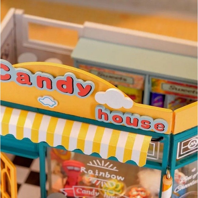 Robotime - Rainbow Candy House, 3D slagalica