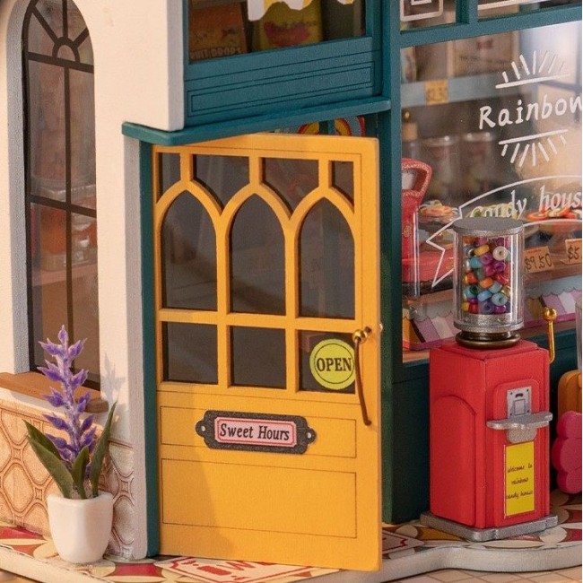 Robotime - Rainbow Candy House, 3D slagalica