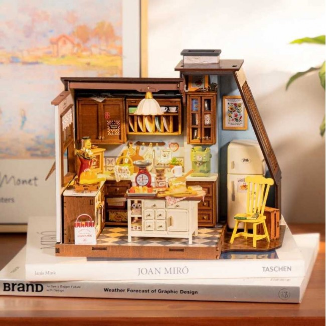 Robotime - Baking Kitchen, 3D slagalica