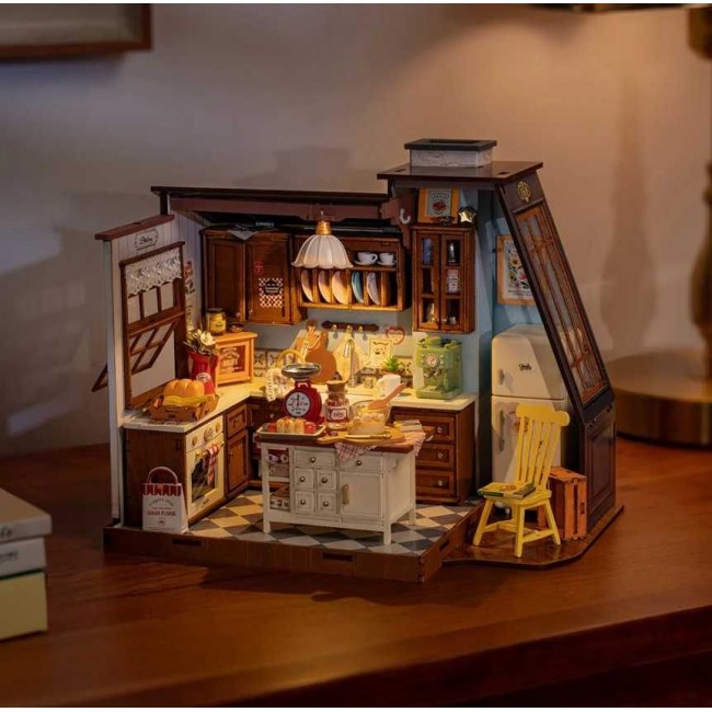 Robotime - Baking Kitchen, 3D slagalica