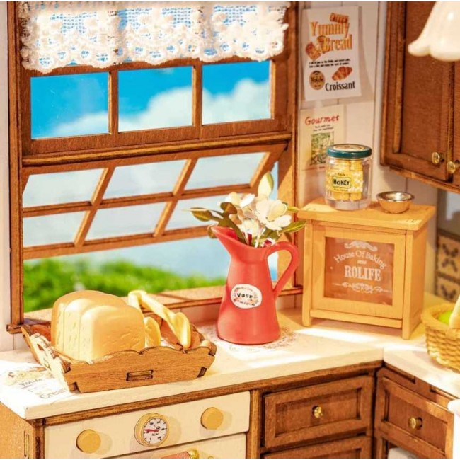 Robotime - Baking Kitchen, 3D slagalica