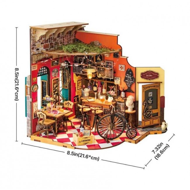 Robotime - Cheers Bar & Dining, 3D slagalica