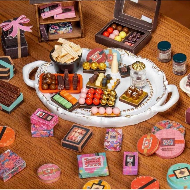 Robotime - Henry's Chocolate, 3D slagalica