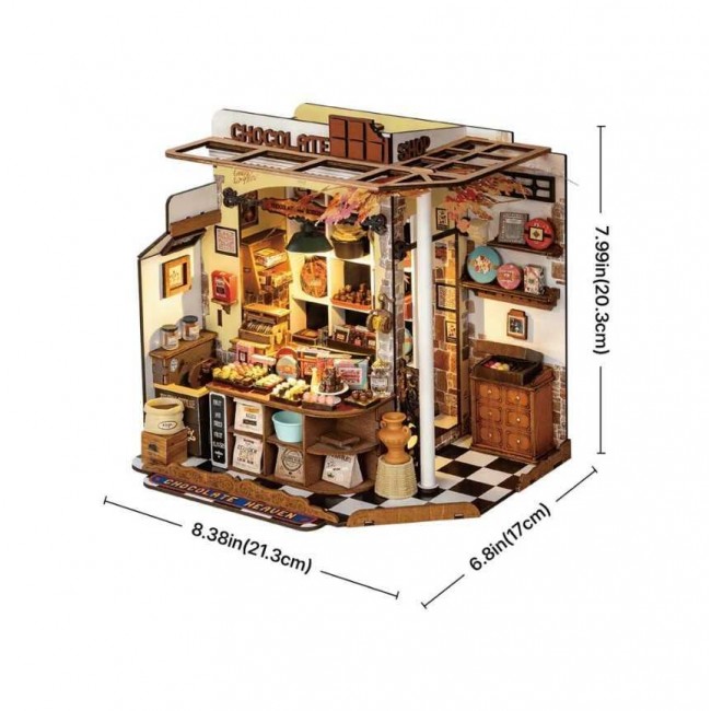 Robotime - Henry's Chocolate, 3D slagalica