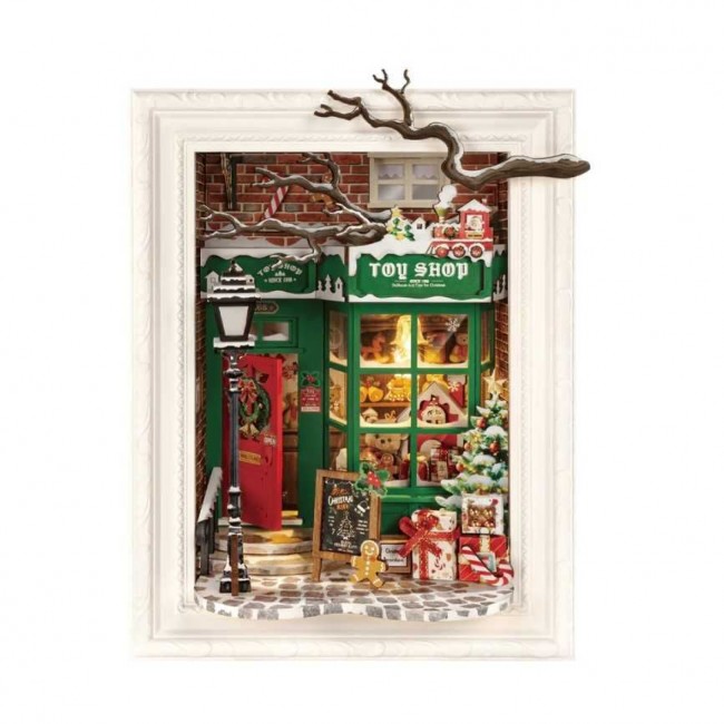 Robotime - Santa's Toy Shop, 3D slagalica Robotime - Santa's Toy Shop, 3D slagalica