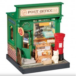 Robotime - Century Post Office, 3D slagalica