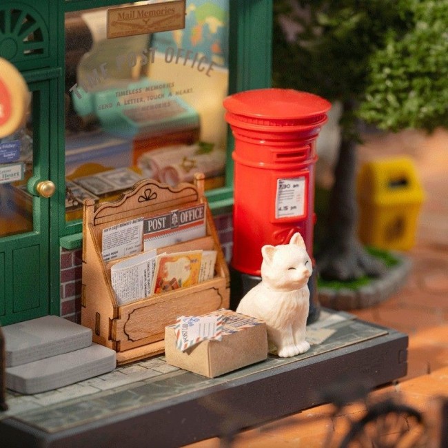 Robotime - Century Post Office, 3D slagalica