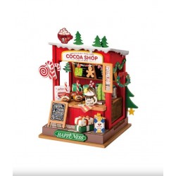 Robotime - Christmas Cocoa shop, 3D slagalica