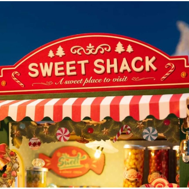 Robotime - Christmas Candy Stand, 3D slagalica