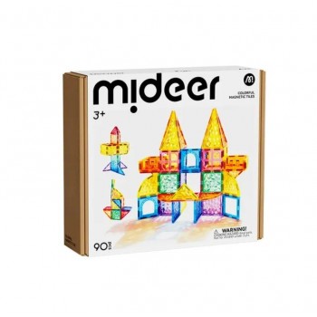 Mideer - Magnetne pločice Vitraž 90 delova