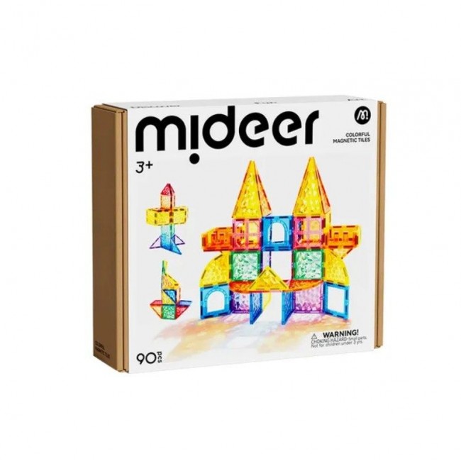 Mideer - Magnetne pločice Vitraž 90 delova Mideer - Magnetne pločice Vitraž 90 delova