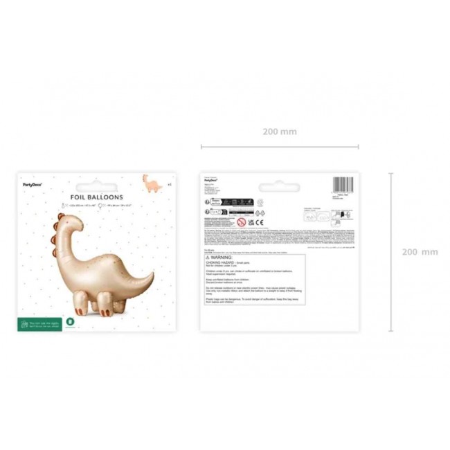 Party Deco - Balon dinosaurus