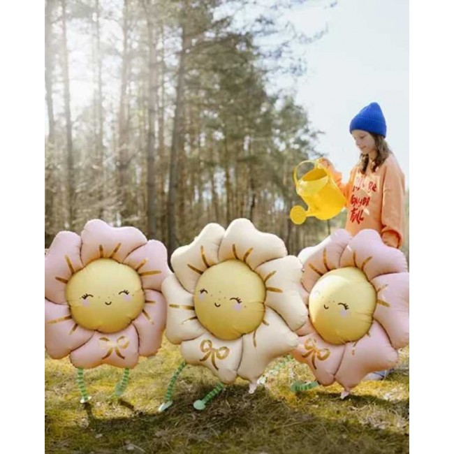 Party Deco - Balon cvet rozi