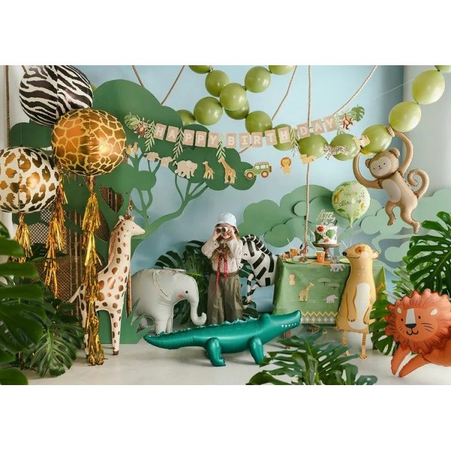 Party Deco - Baner srećan rođendan safari Party Deco - Baner srećan rođendan safari
