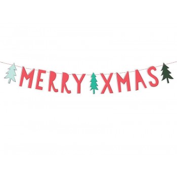 Party deco - Baner Merry Xmas Party deco - Baner Merry Xmas