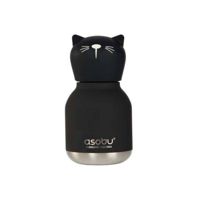 Asobu - Termos mini 200ml crna maca