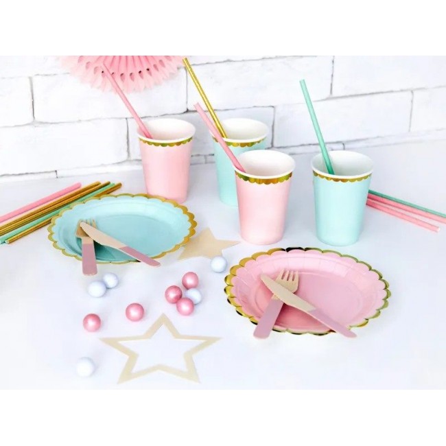 Party Deco - Čaše mint