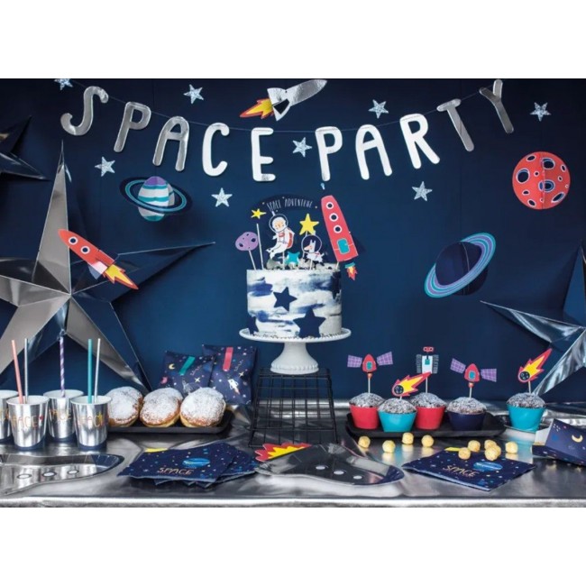 Party Deco - Toperi za tortu svemir