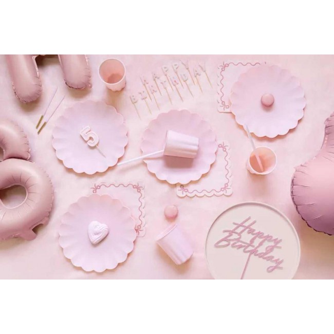 Party Deco - Toper Happy Birthday rozi