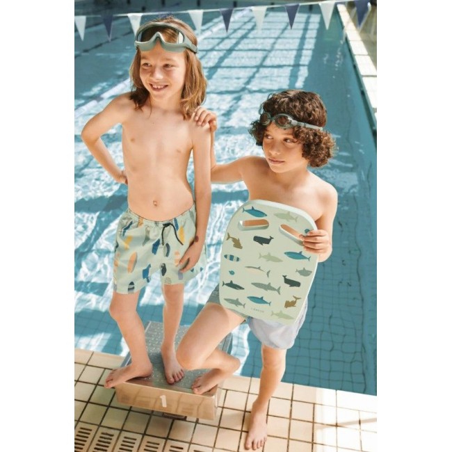 Liewood - Daska za plivanje Shark/Dove blue