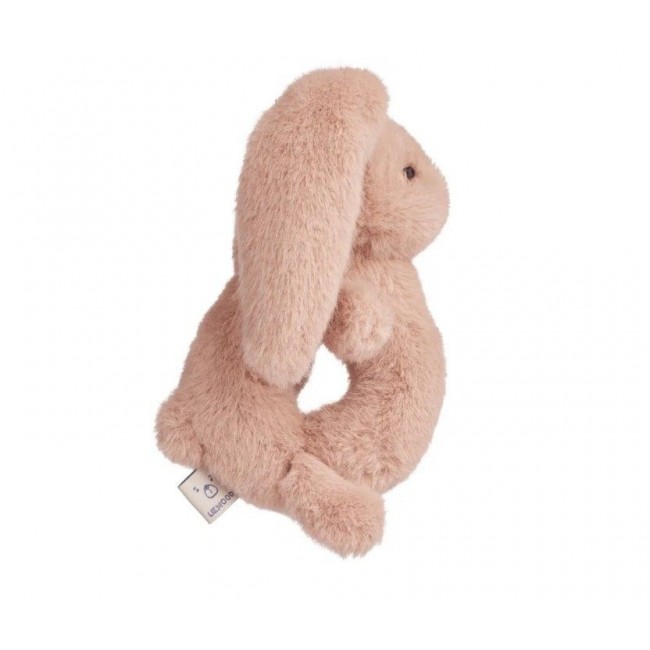 Liewood - Zvečka za bebe plišani zeka roze