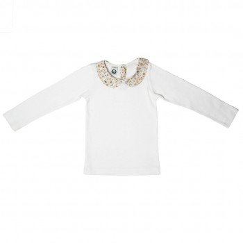 Capitano e Sirene - Majica sa kragnom bela Capitano e Sirene - Majica sa kragnom bela