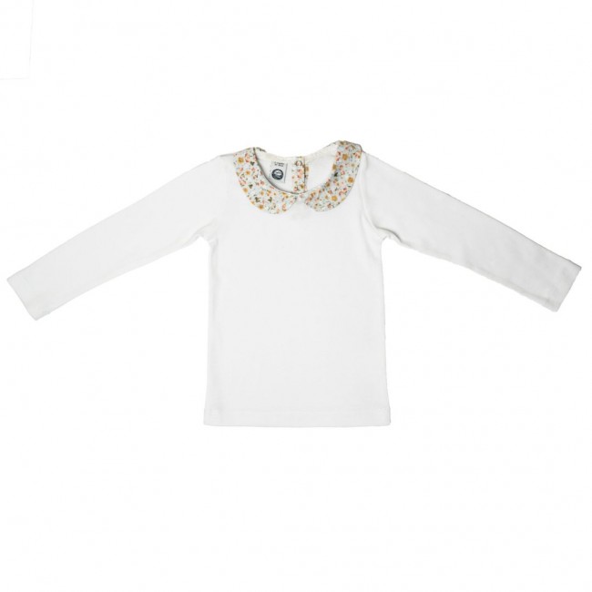 Capitano e Sirene - Majica sa kragnom bela Capitano e Sirene - Majica sa kragnom bela