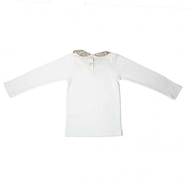 Capitano e Sirene - Majica sa kragnom bela Capitano e Sirene - Majica sa kragnom bela