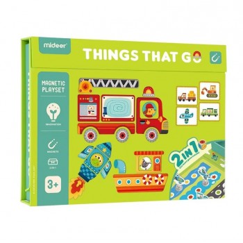 Mideer - Knjiga sa magnetima i društvenom igrom, Saobraćaj