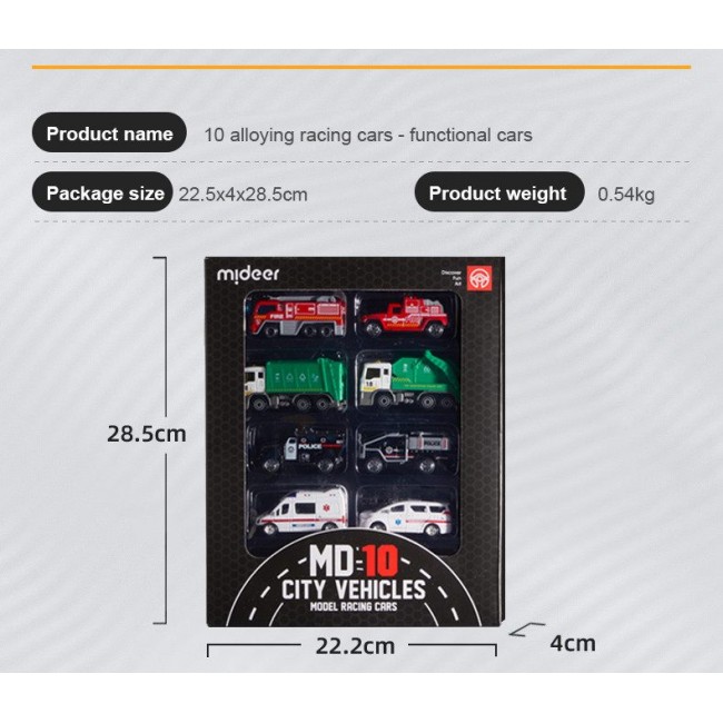 Mideer - Metalni autići