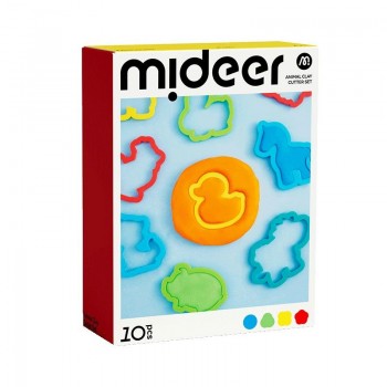 Mideer - Set sa modlama za plastelin, životinje