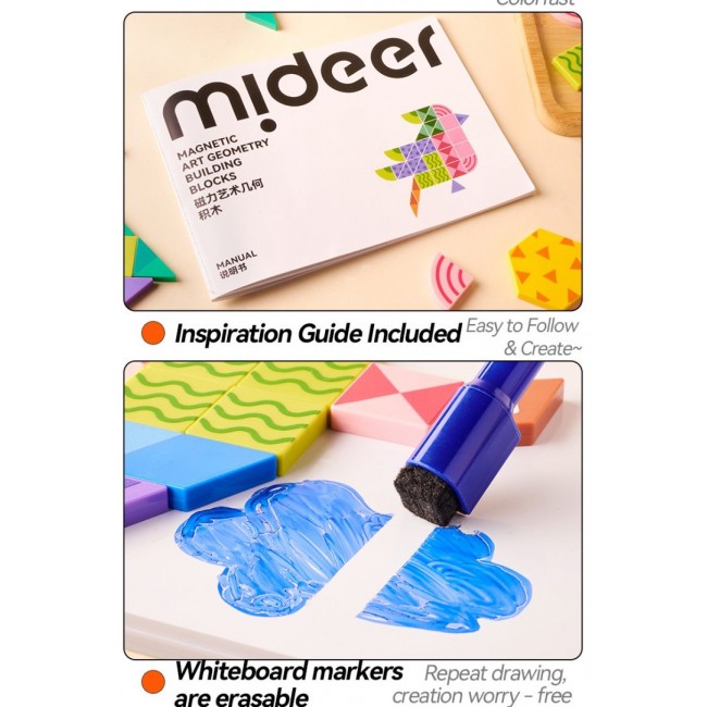 Mideer - Magnetne pločice set