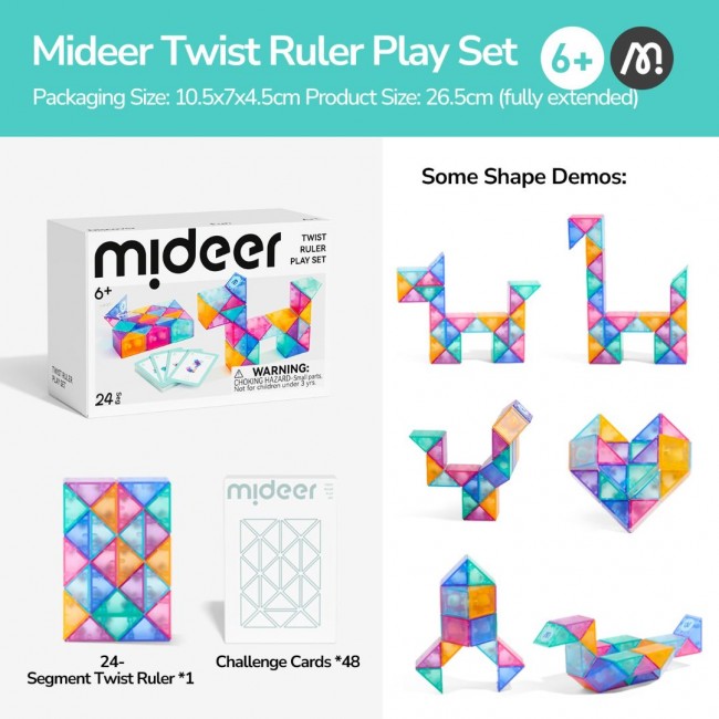 Mideer - Twist kocke 24 dela Mideer - Twist kocke 24 dela