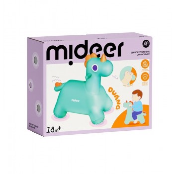 Mideer - Gumena igračka za skakanje, jednorog