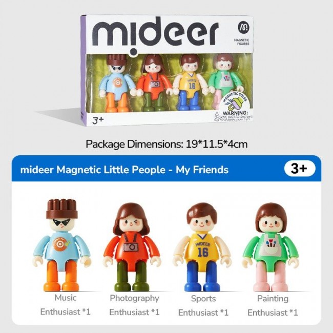 Mideer - Magnetne figurice, Moji prijatelji