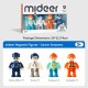 Mideer - Magnetne figurice, Zanimanja Mideer - Magnetne figurice, Zanimanja