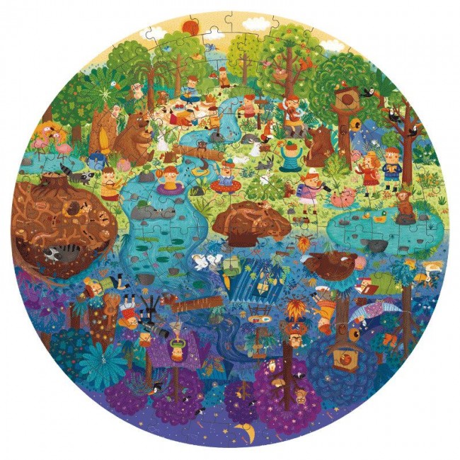 Mideer - Slagalica okrugla, Dan u šumi