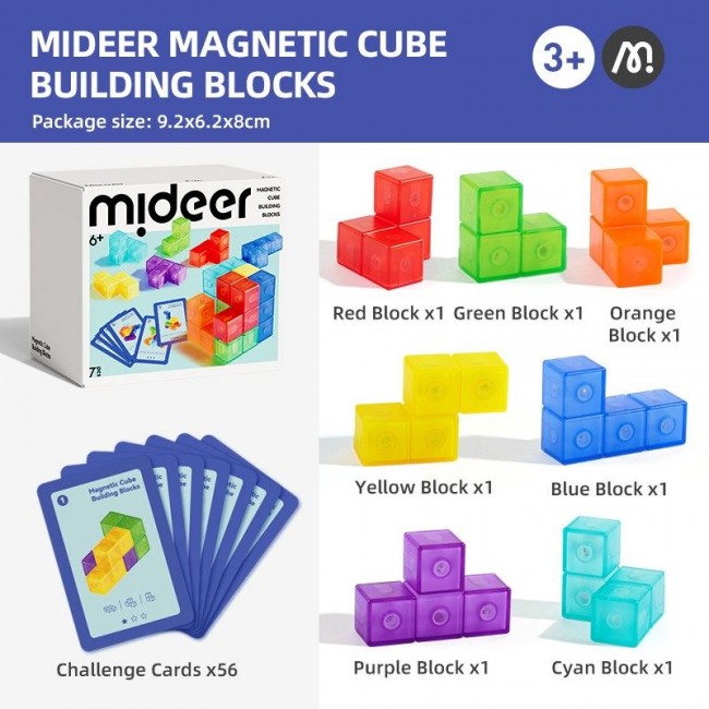 Mideer - Magnetne kocke 7 delova
