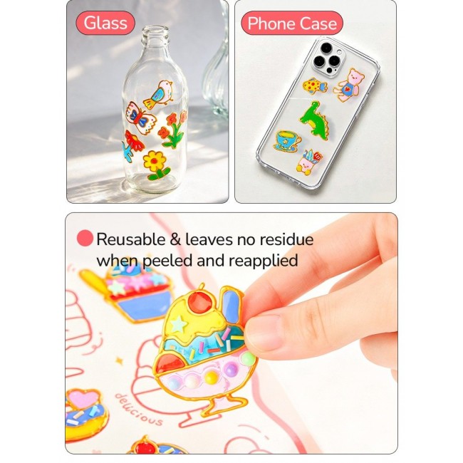 Mideer - Kreativni set za pravljenje nalepnica Mideer - Kreativni set za pravljenje nalepnica