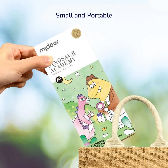 Mideer - Bojanka sa pigmentima boja Dinosaurus Mideer - Bojanka sa pigmentima boja Dinosaurus