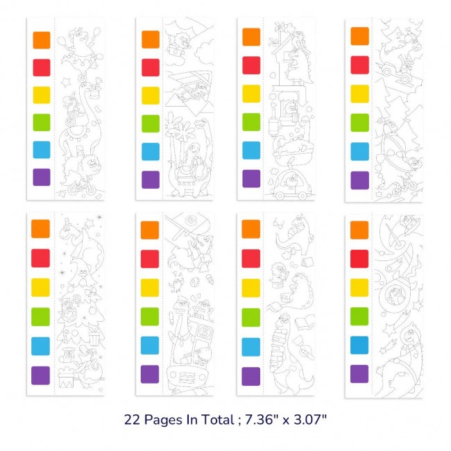 Mideer - Bojanka sa pigmentima boja Dinosaurus Mideer - Bojanka sa pigmentima boja Dinosaurus