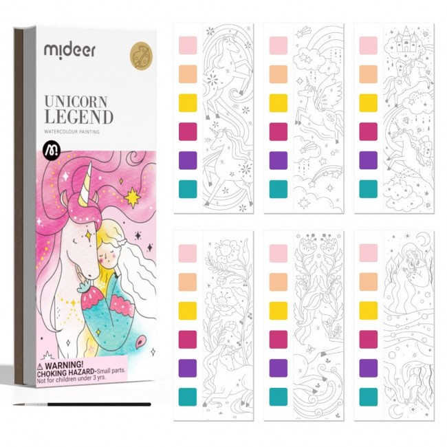 Mideer - Bojanka sa pigmentima boja Jednorog