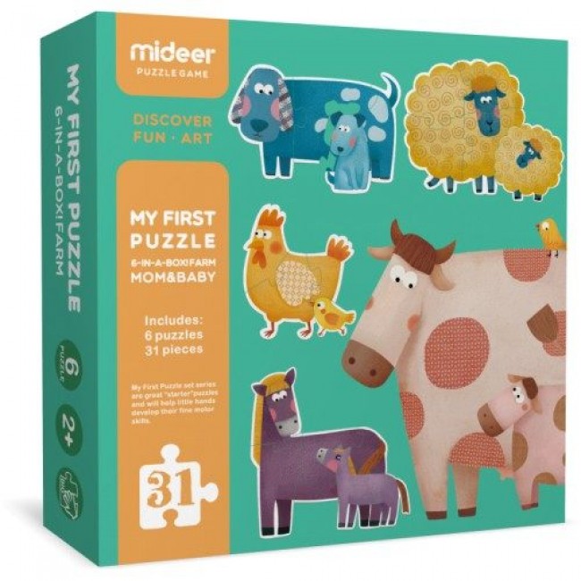 MiDeer - Moje prve puzzle domaće životinje