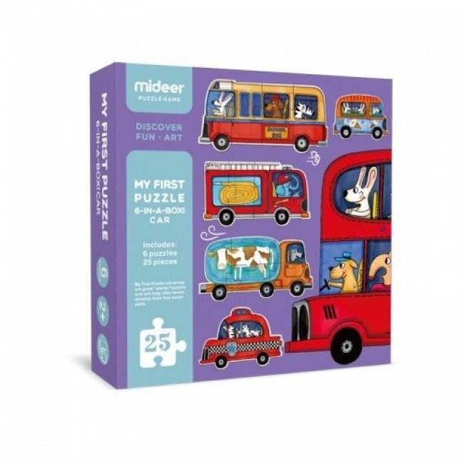 MiDeer - Moje prve puzzle vozila