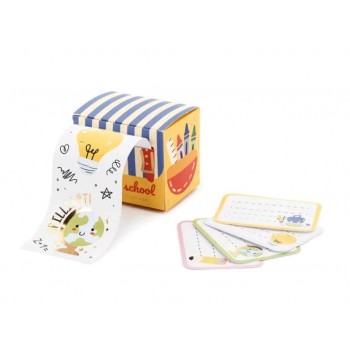 Party Deco - Mini nalepnice škola