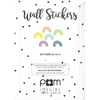 Pom - Stikeri za zid šarene duge Pom - Stikeri za zid šarene duge