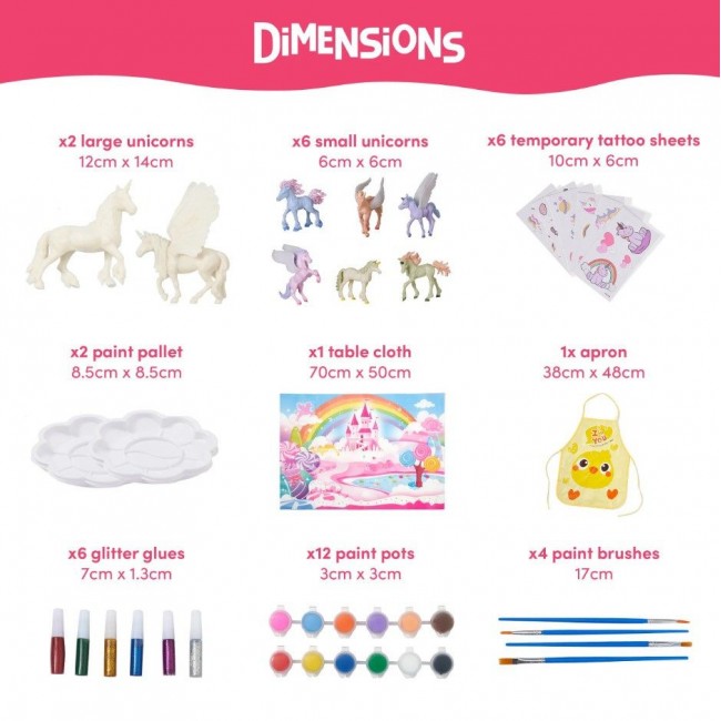 Twiddlers - Set za bojenje figurica jednoroga Twiddlers - Set za bojenje figurica jednoroga
