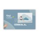 Quut - Playmat Head in the clouds - Dusty Blue, Large